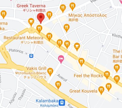 Greek tavernaの地図